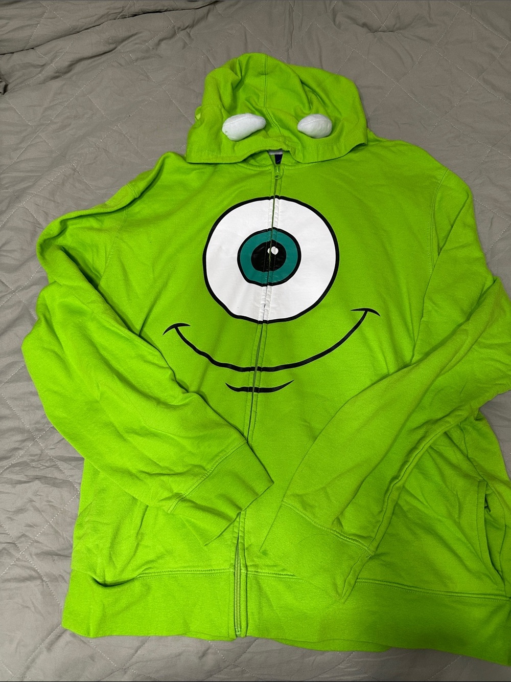 Monsters Inc. Mike Wadowski Zip Hoodie